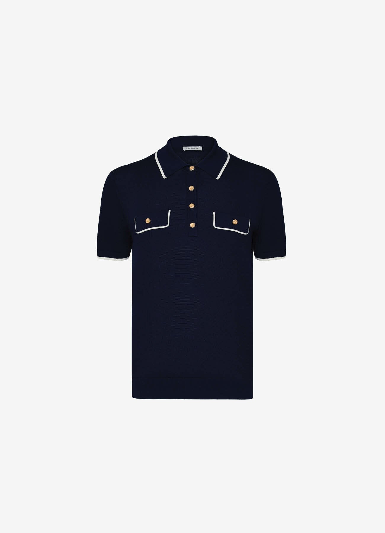 Regatta Silk-Blend Polo (Blue)