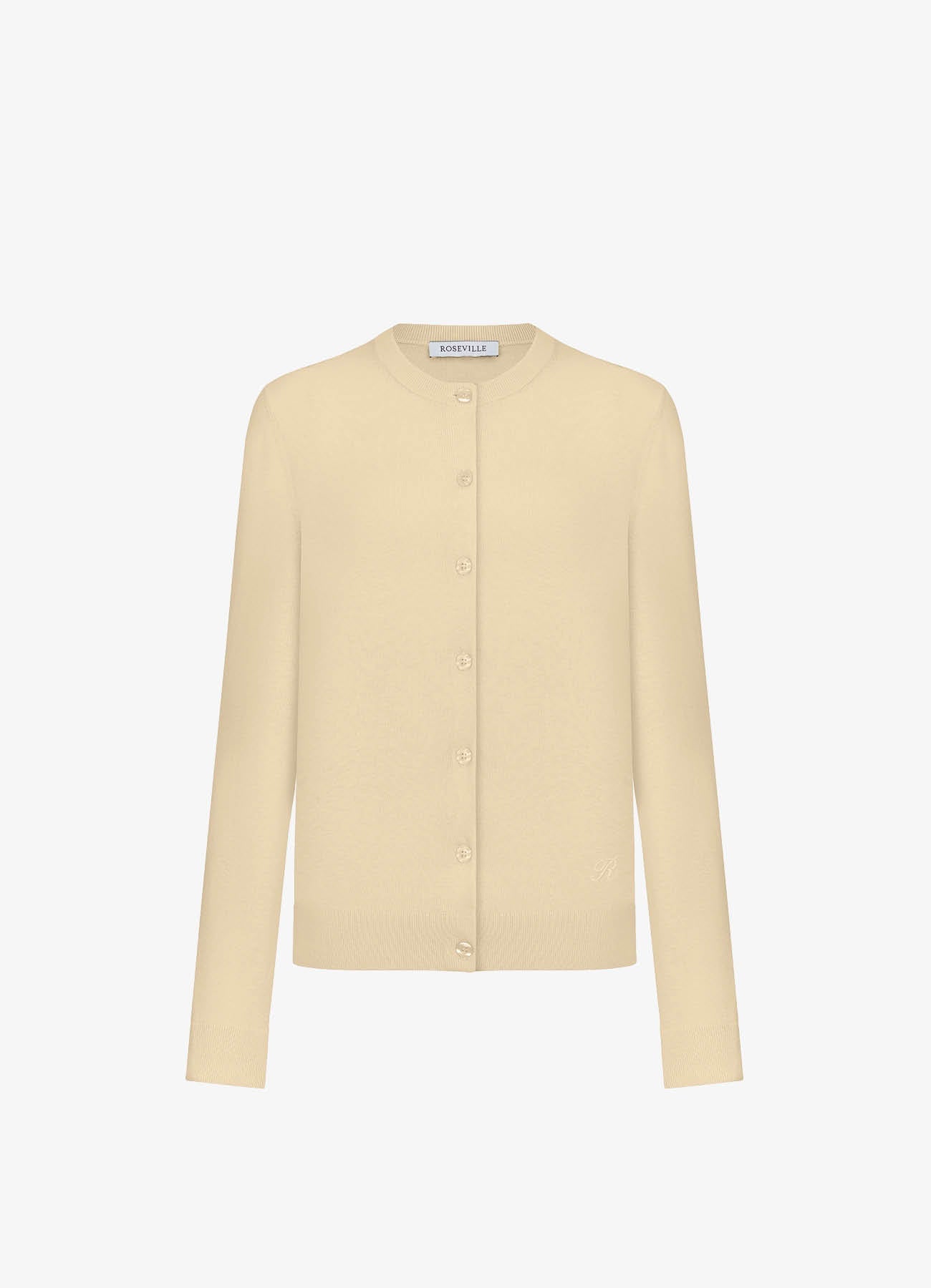 Silk-Cotton Cardigan (Yellow)