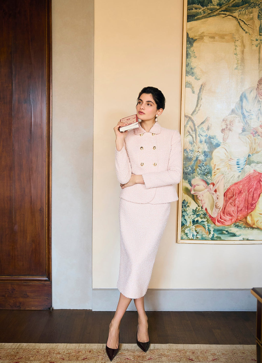 Double-Breasted Wool Jacket