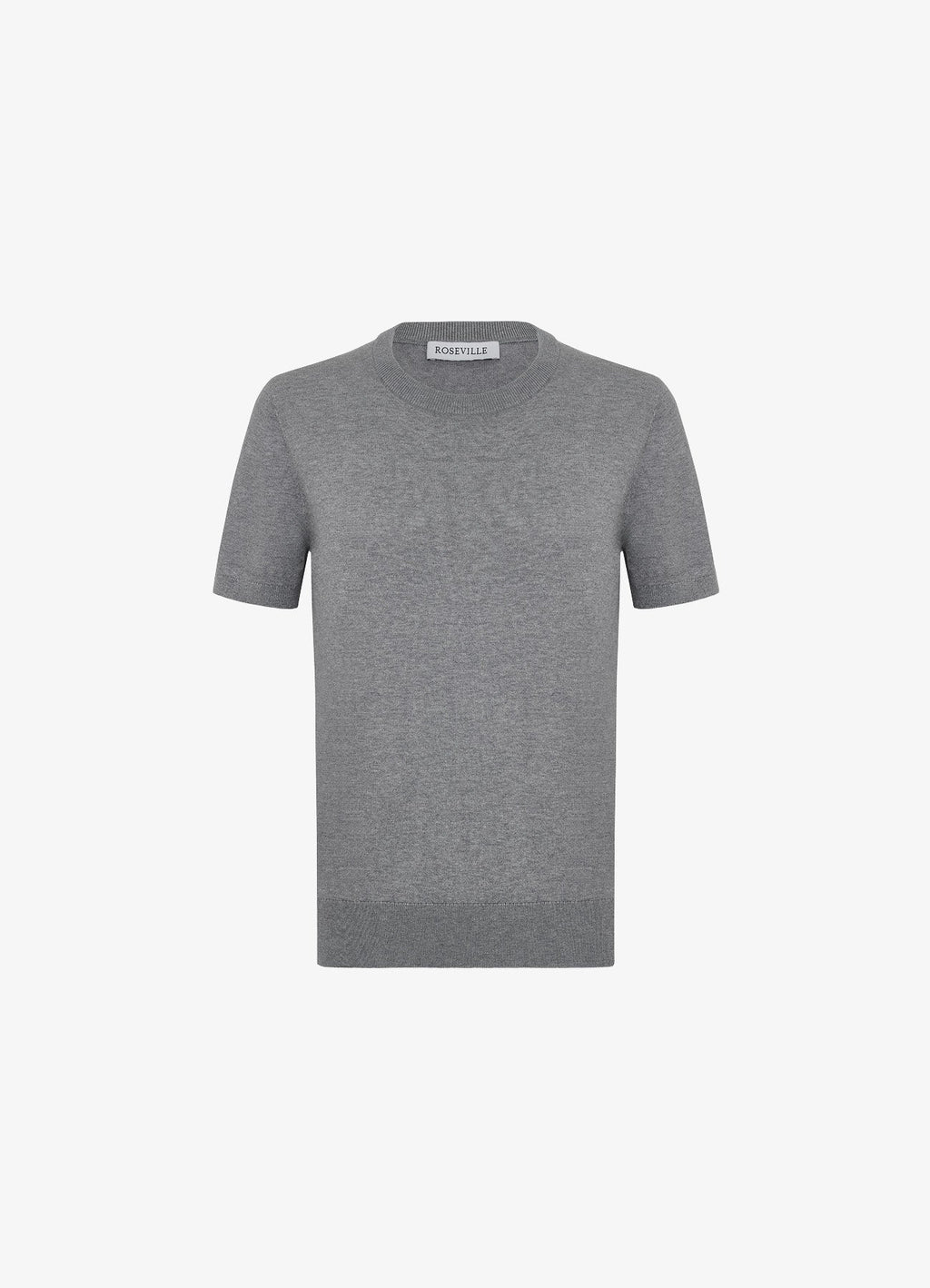 Silk-Cotton Jumper (Grey)