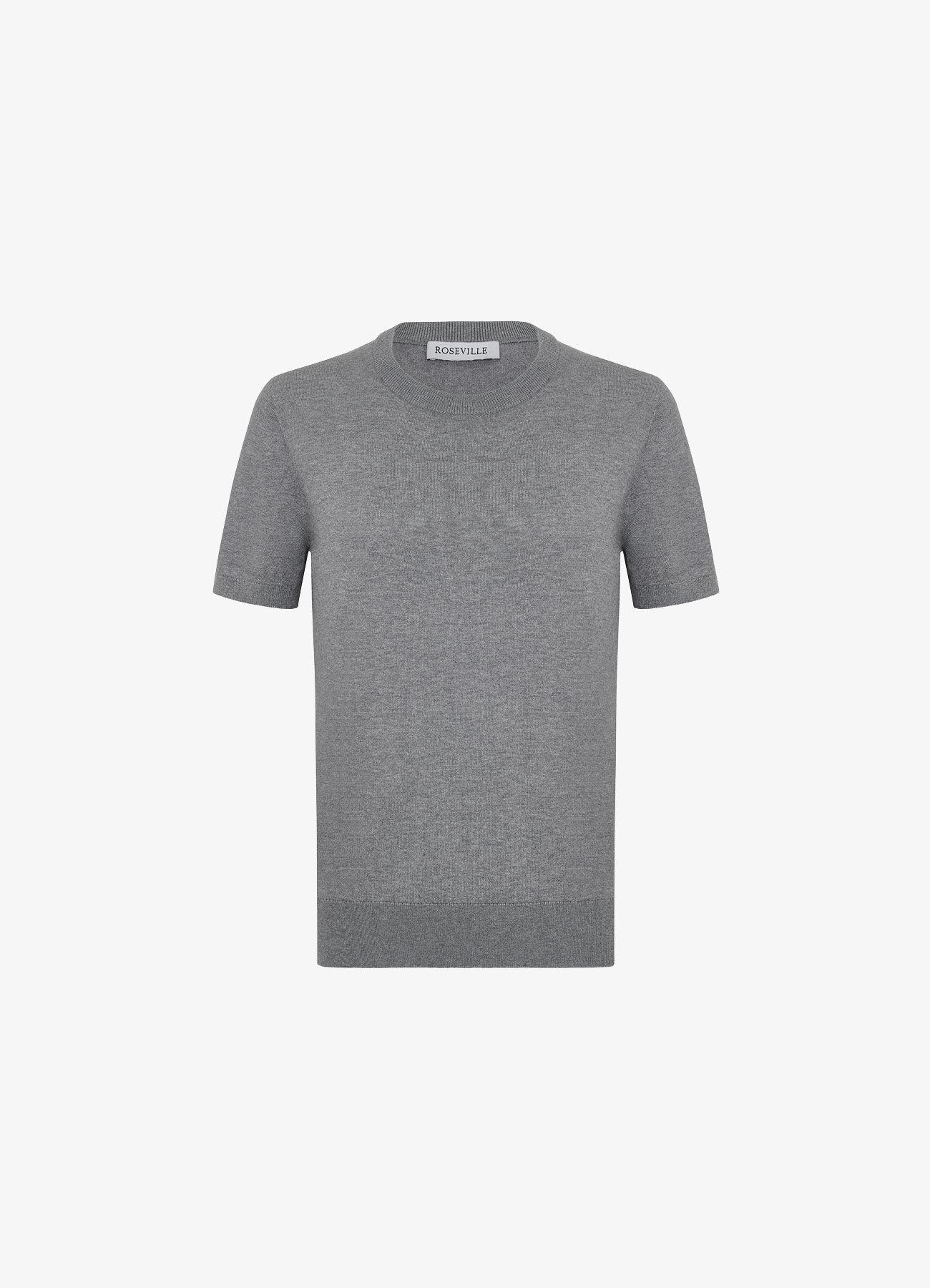 Silk-Cotton Jumper (Grey)