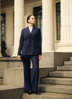 Wool Trousers (Blue) II