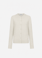 Silk-Cotton Cardigan (Beige)