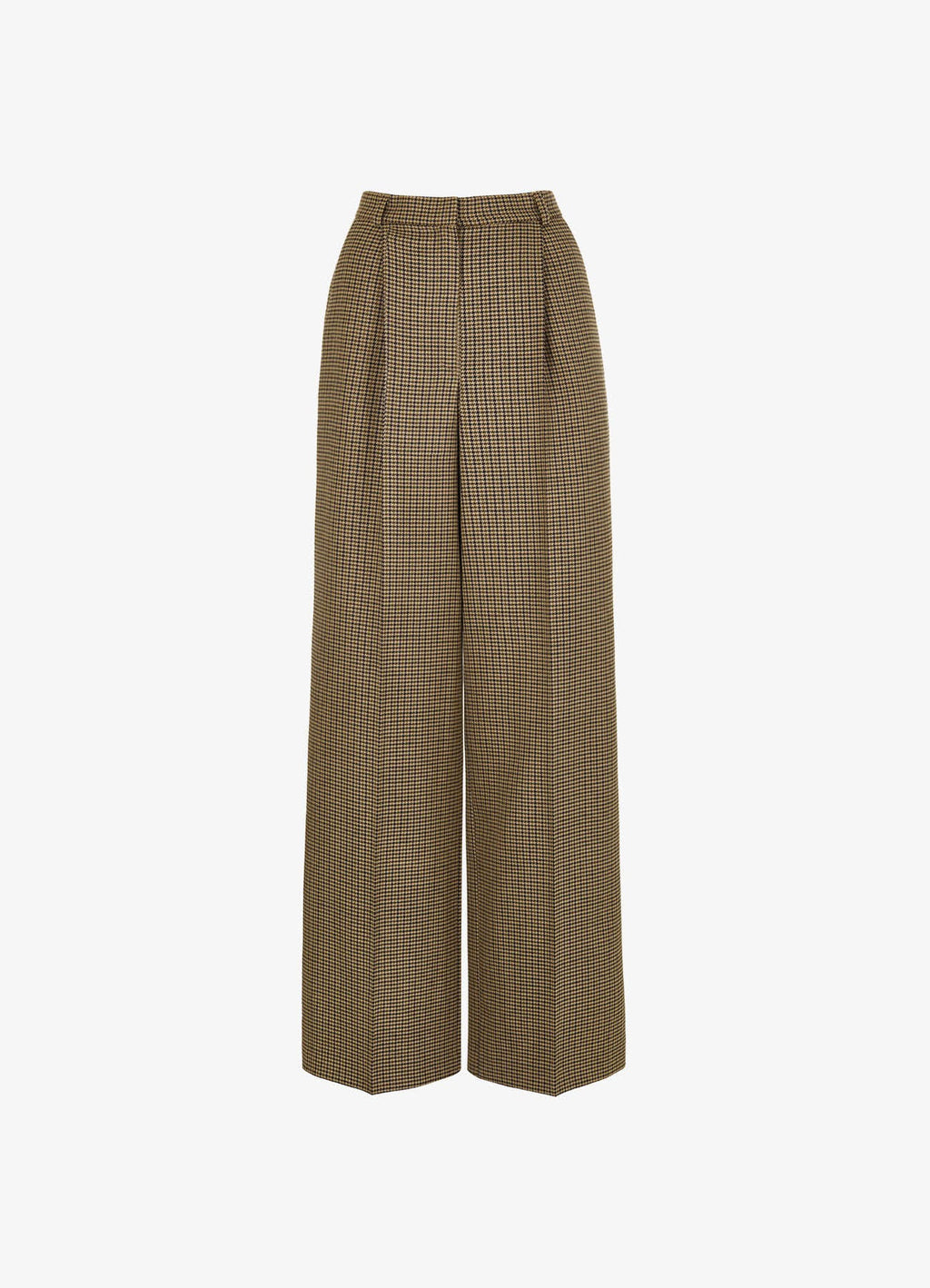 Wool Trousers (Beige)