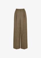Wool Trousers (Beige)