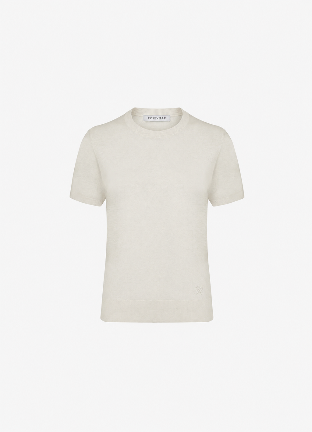 Silk-Cotton Jumper (Beige)