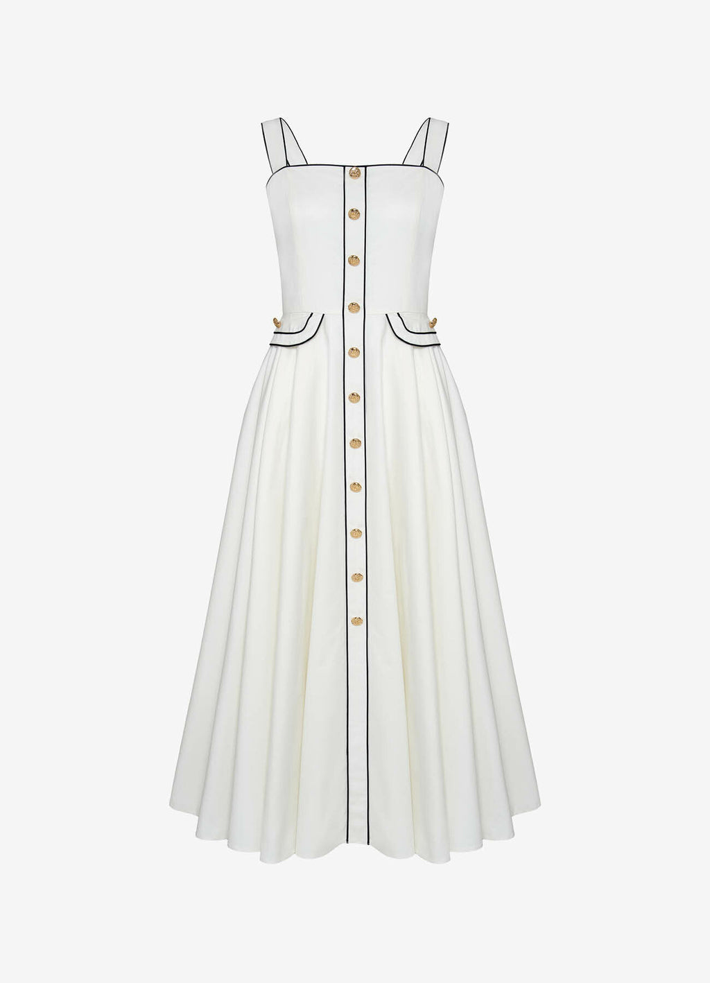 Nautica Cotton Sundress with Trim