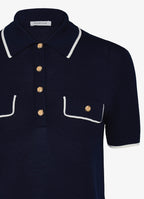 Regatta Silk-Blend Polo (Blue)