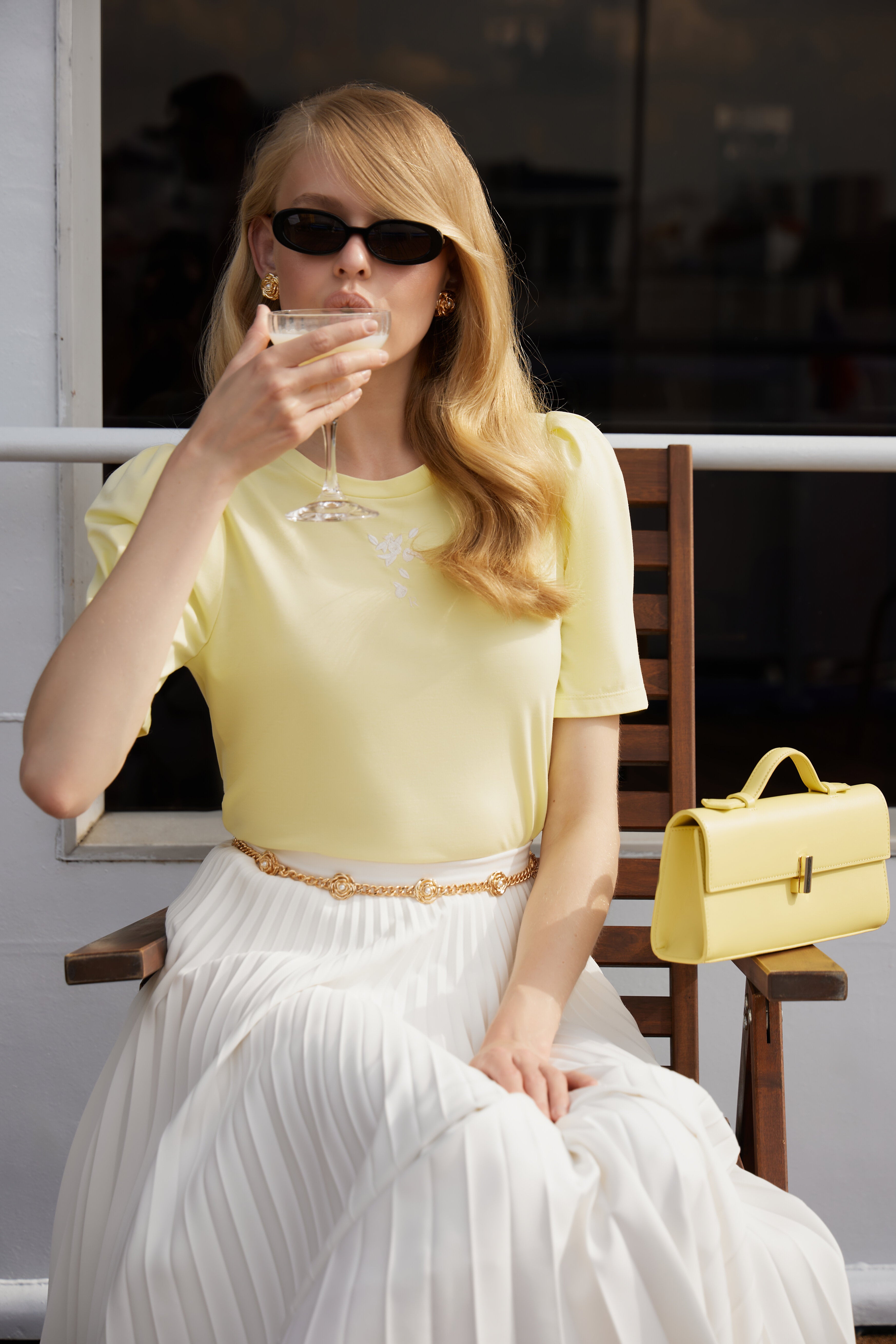 Amalfi Embroidered Top