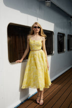 Grace Silk-Linen Sundress