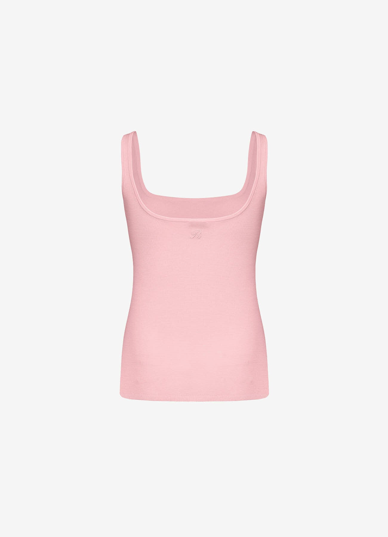 Silk-Trim Top (Pink)