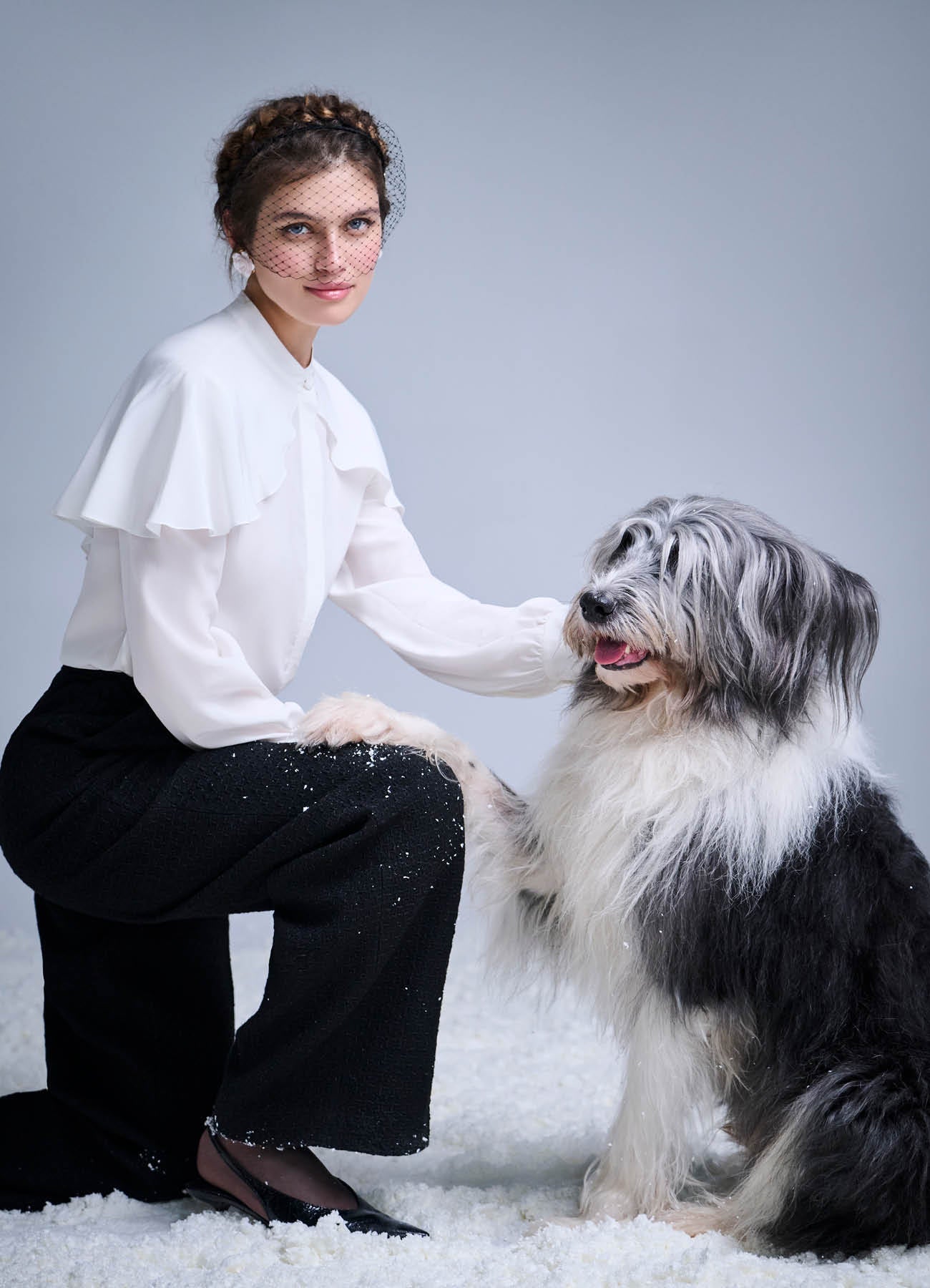 Lebedushka Silk Blouse