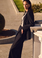Wool Trousers (Blue)