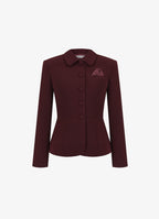 Swan Feather-Effect Jacket