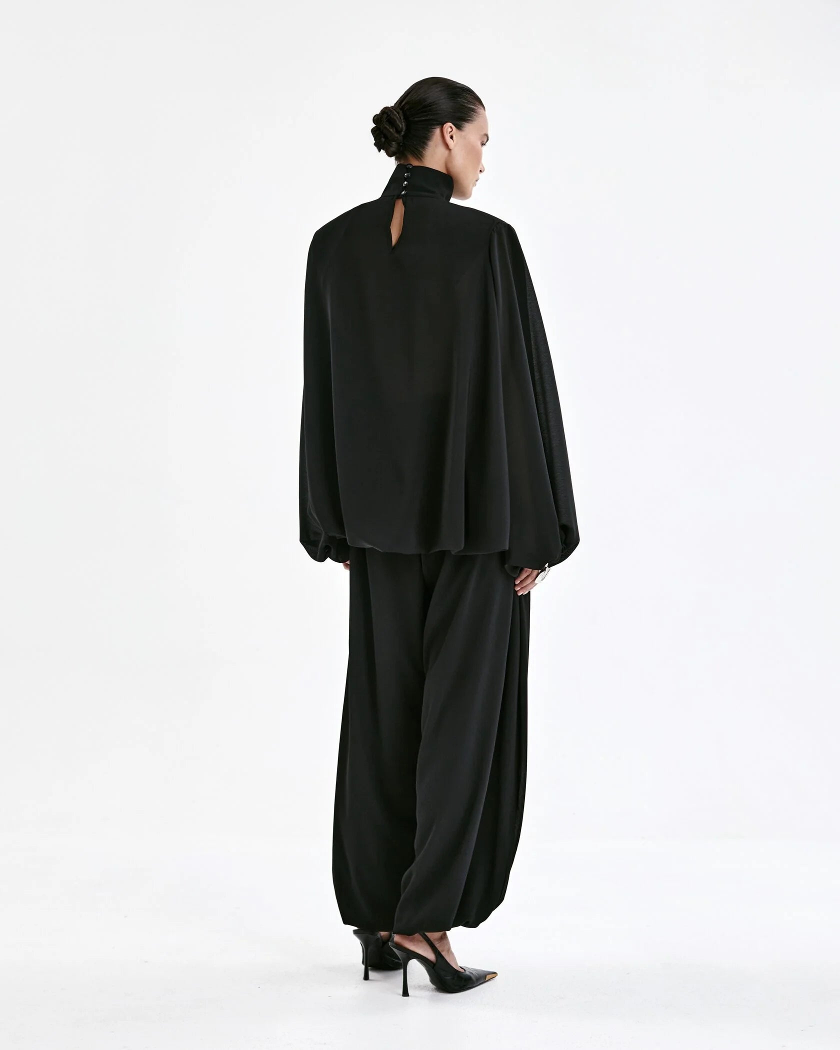 Chiffon harem pants