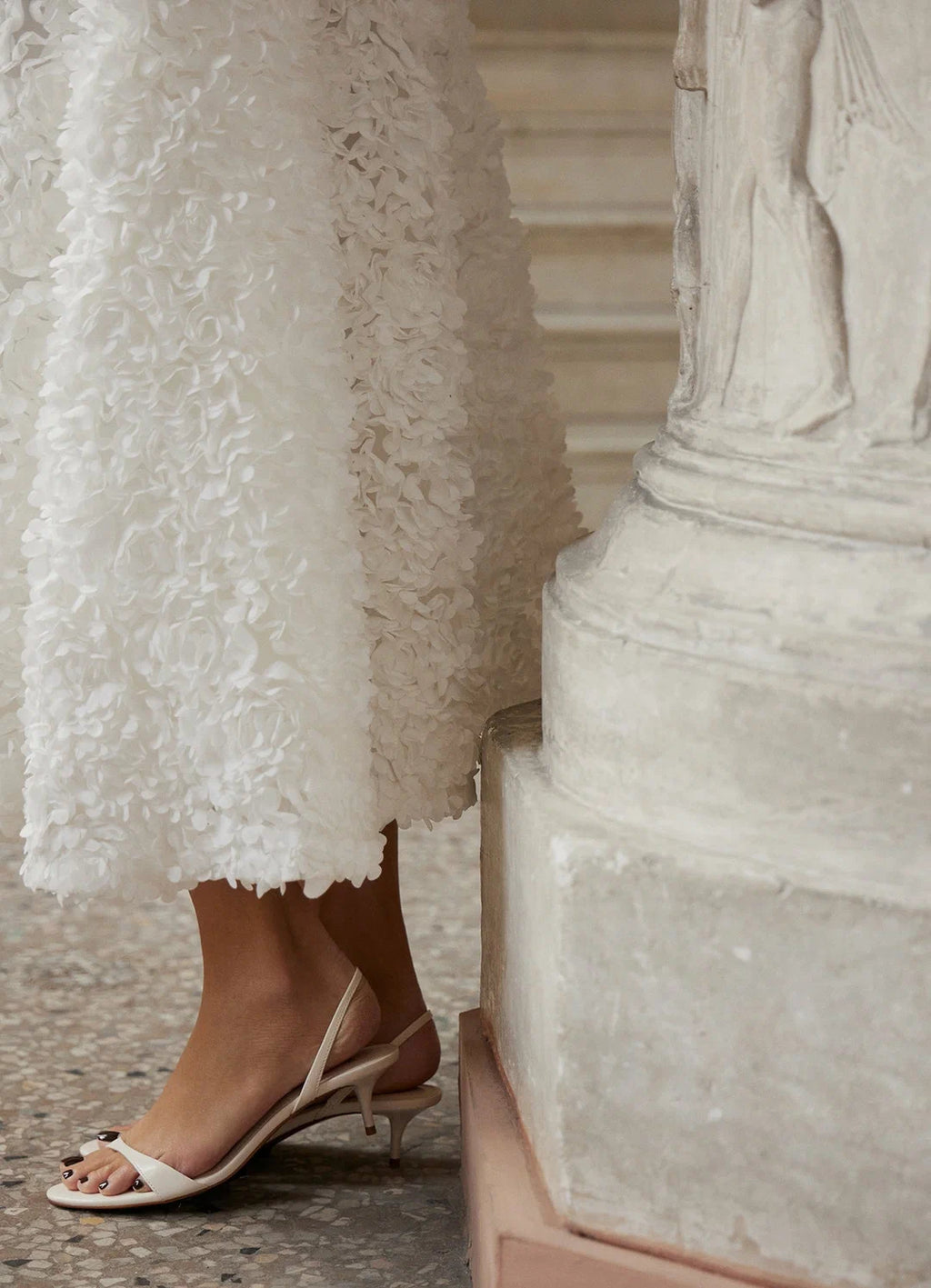Textured Organza Skirt