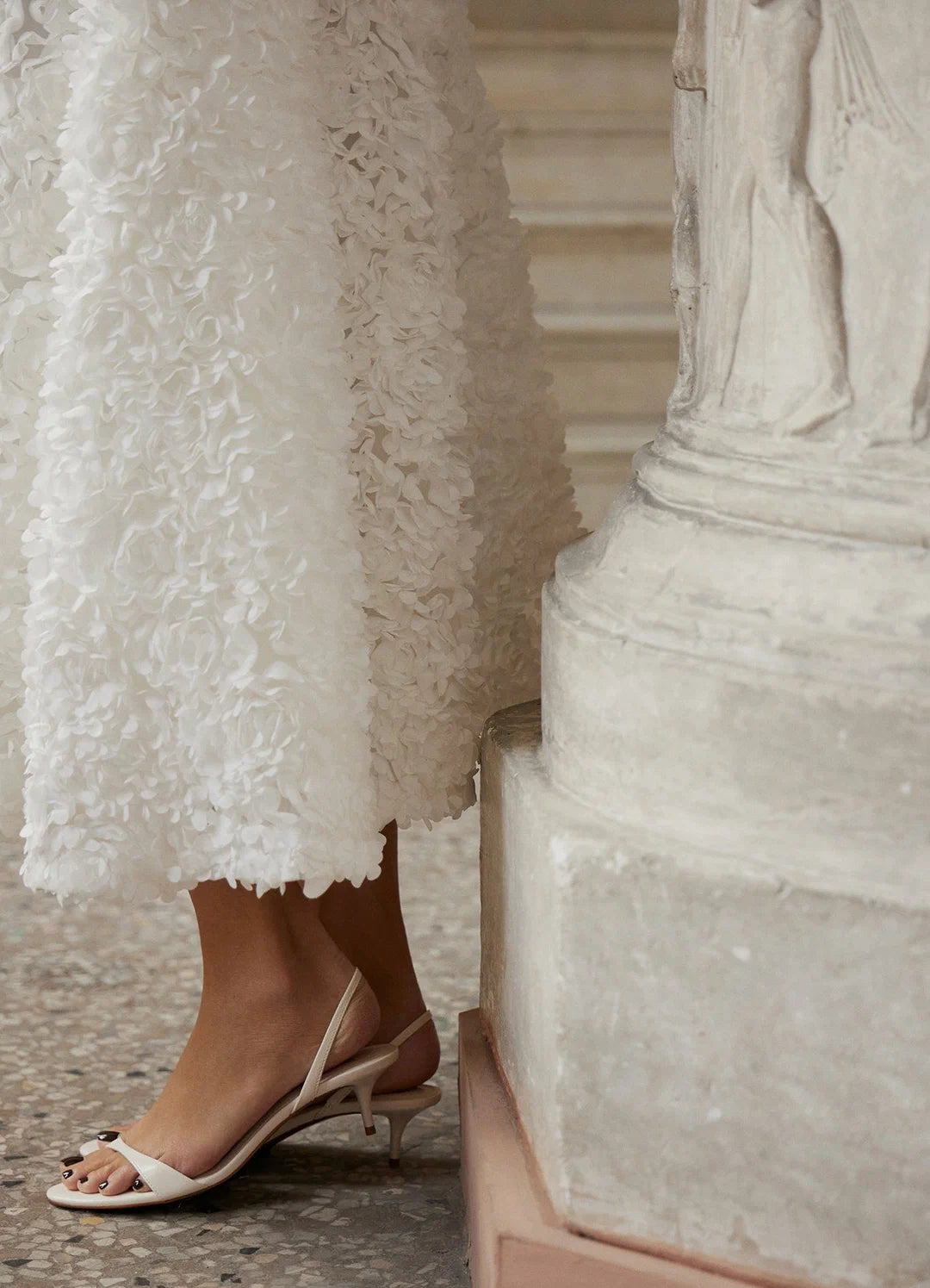 Textured Organza Skirt