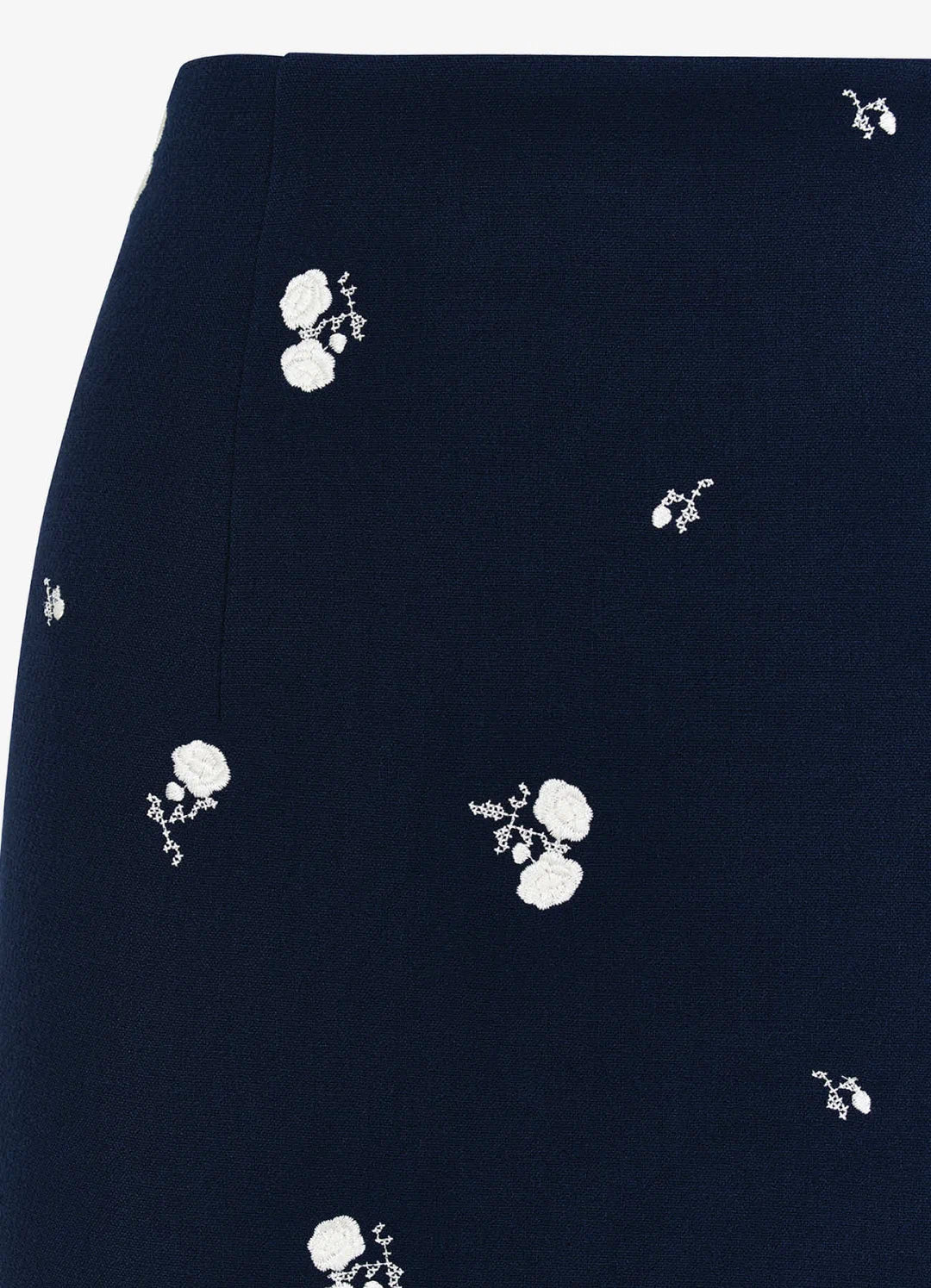 Poetry Embroidered Skirt