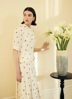 Floral Midi Dress for Women