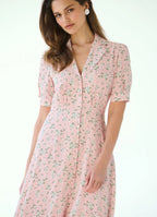 Anna Silk Dress | Elegant Floral Silk Dress for Women