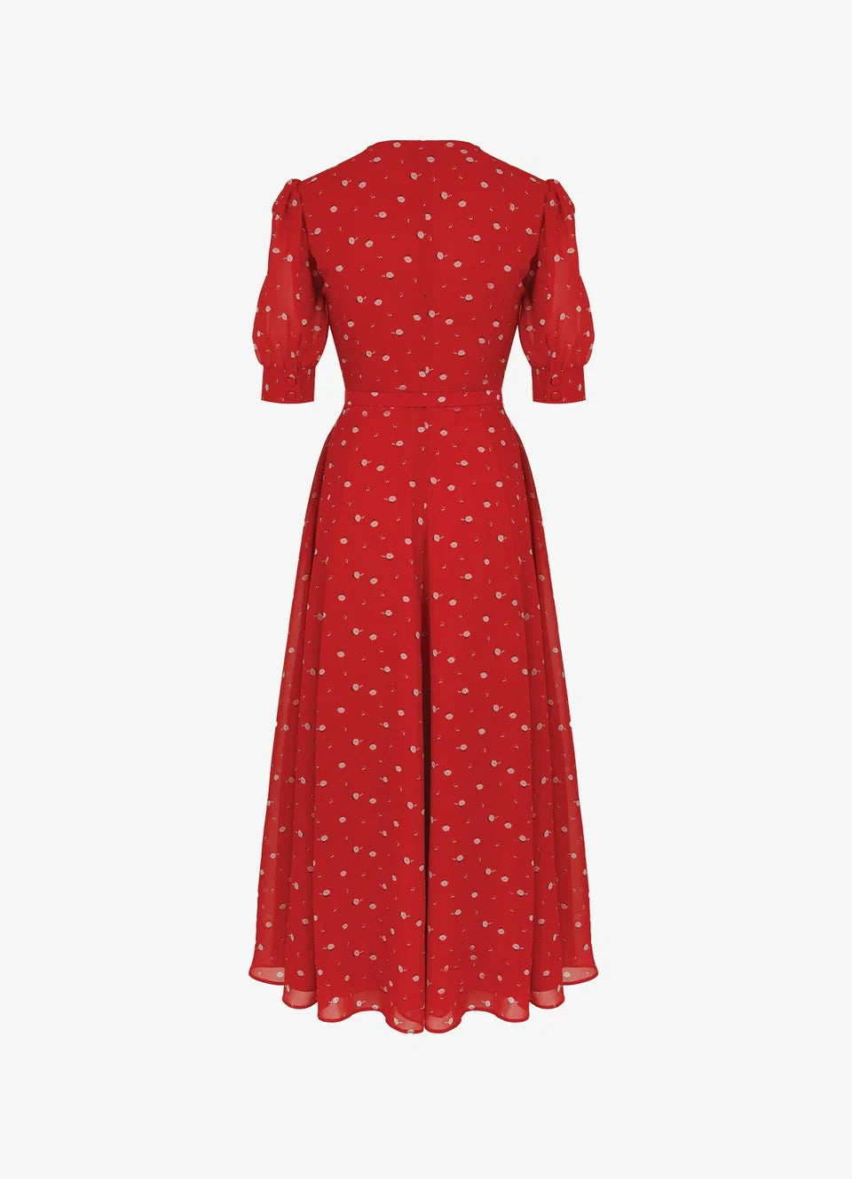 Bow Detail Midi Dress | Elegant Feminine Dress for Women