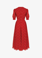 Bow Detail Midi Dress | Elegant Feminine Dress for Women