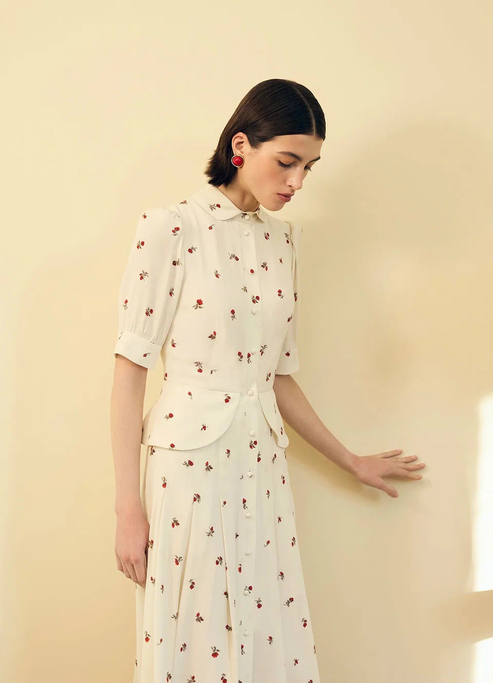 Floral Midi Dress for Women