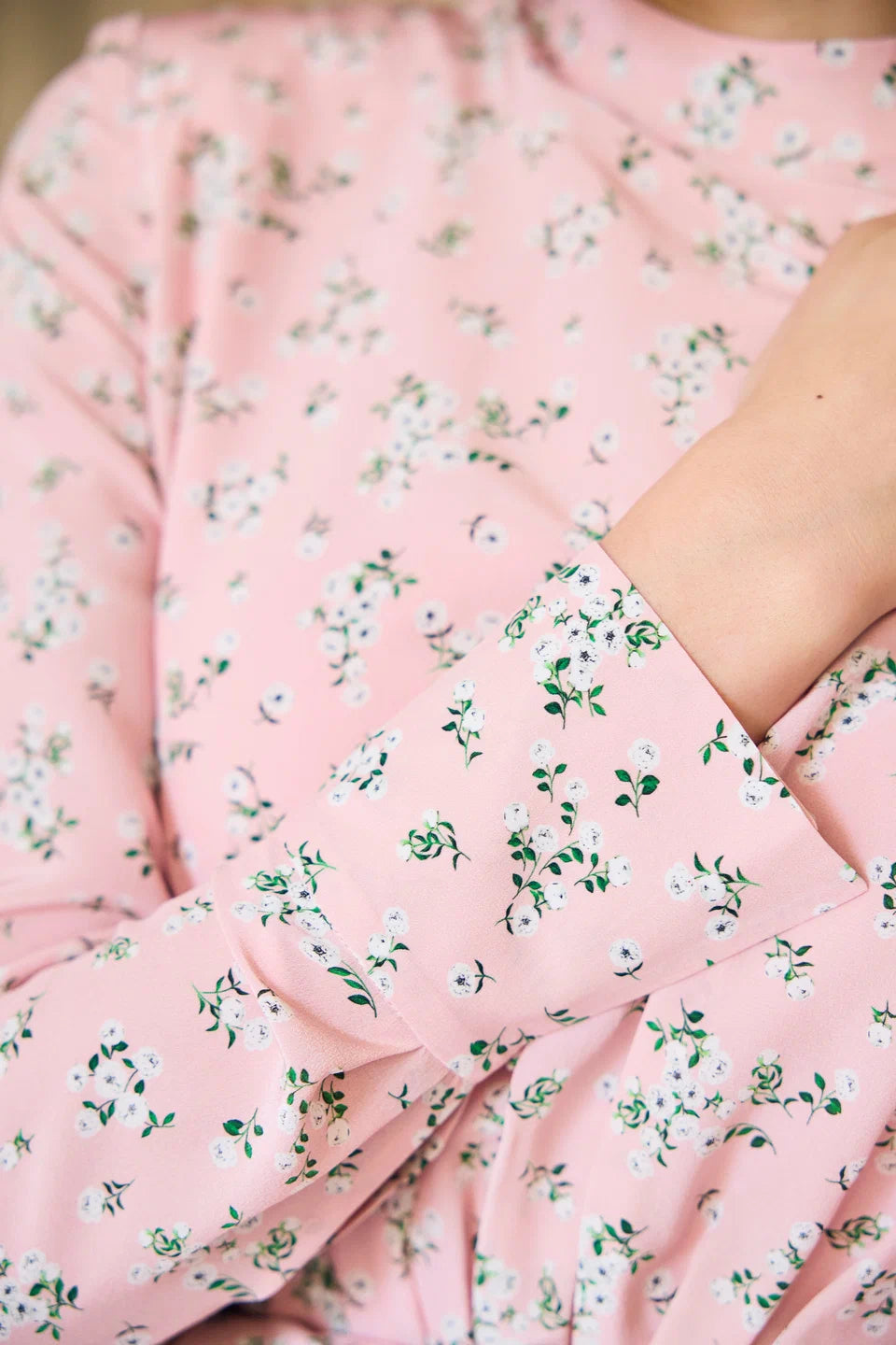 Nina Silk Dress | Luxury Floral Silk Dress for Women
