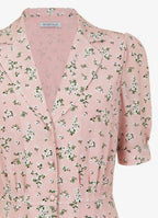Anna Silk Dress | Elegant Floral Silk Dress for Women