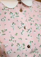 Afternoon Tea Silk Dress | Romantic Floral Silk Midi Dress