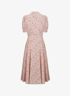 Anna Silk Dress | Elegant Floral Silk Dress for Women
